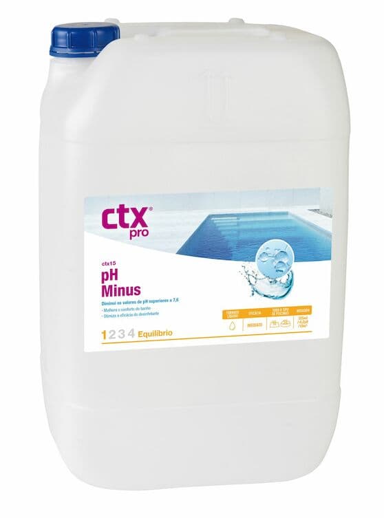 CTX 15 PH MINUS LIQUIDO MINORADOR PH LIQUIDO FORMULA CONCENTRADA 25L