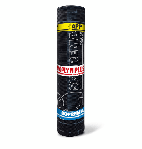 SOPREMA MOPLY N PLUS FP 3KG (13M2/ROLO) MEMBRANA/TELA BETUMINOSA - PALETE