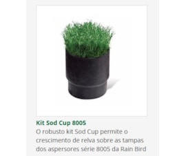RAIN BIRD COPO EM BORRACHA PARA ASPERSOR SÉRIE 8005