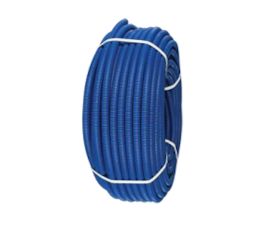 TUBO ANELADO AZUL SEM GUIA - TUBO FLEXIVEL - 750N