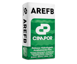 CIMPOR ARGAMASSA DE REBOCO EXTERIOR PROJETÁVEL - ACABAMENTO FINO BRANCA - AREFB 25KG