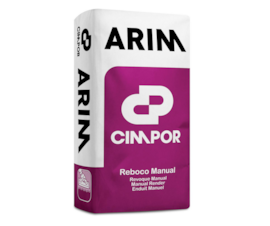 CIMPOR ARGAMASSA DE REBOCO INTERIOR MANUAL HIDROFUGADA - ARIM 25KG