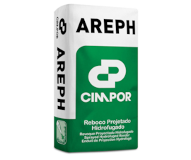 CIMPOR ARGAMASSA DE REBOCO EXTERIOR PROJETADA HIDROFUGADA - AREPH 25KG