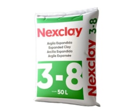 NEXCLAY ARGILA EXPANDIDA SACO 50 LT 3-8 