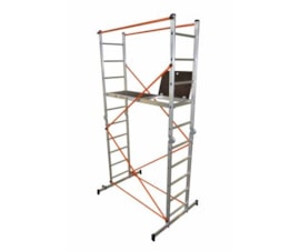 ANDAIME MULTIPLUS EM ALUMINIO COM PRANCHA