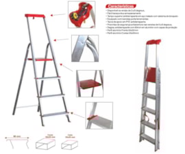 ESCADOTE BR50 EM ALUMINIO