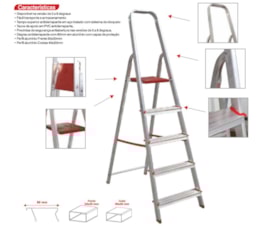 ESCADOTE REFORCADO EM ALUMINIO