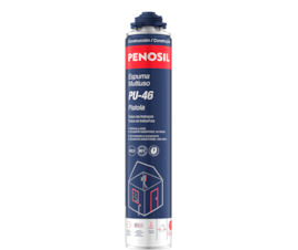 PENOSIL ESPUMA MULTIUSO PU-46P PISTOLA 750ML AMARELA CLARO