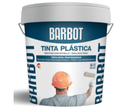 BARBOT TINTA PLASTICA MATE INTERIOR PRO 15L BRANCA - PALETE